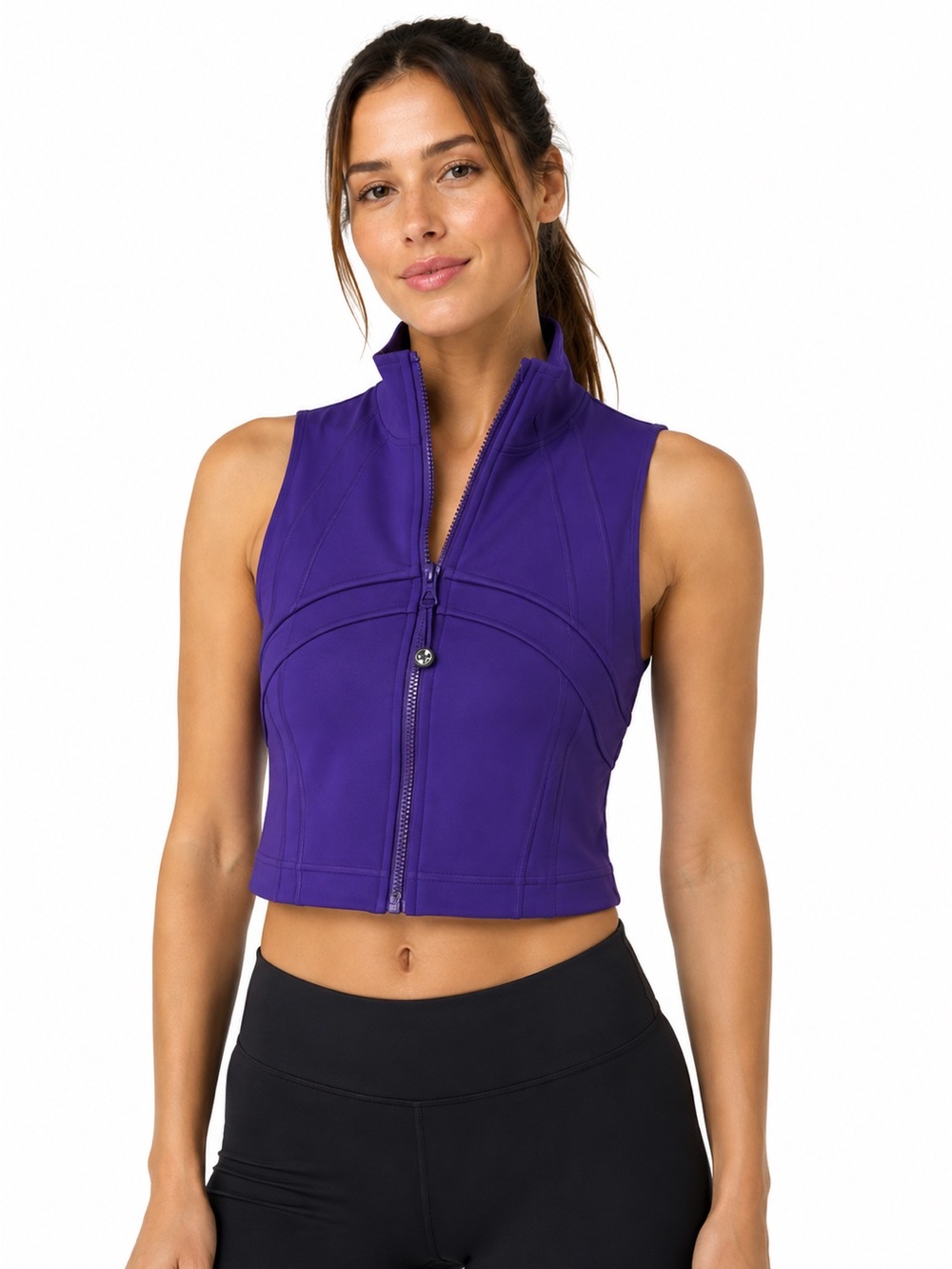 RARE NWOT Lululemon Defined Cropped Top